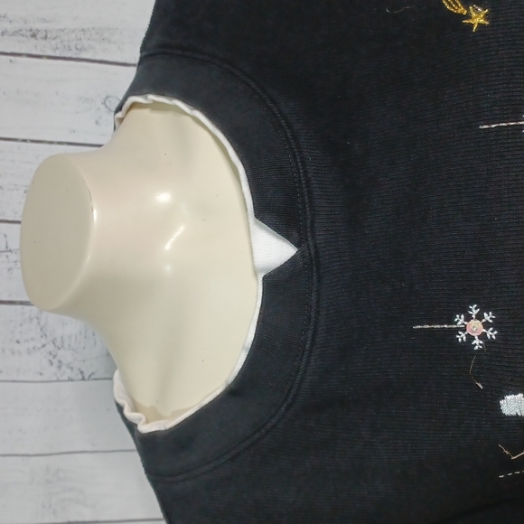 White Stag ugly Christmas X-Mas Sweater Santa Claus Plus Size 22W 24W - Picture 3 of 7